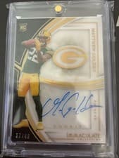 2025 Panini Immaculate Immaculate Rookie Shadowbox Signatures Matthew Golden #11 card