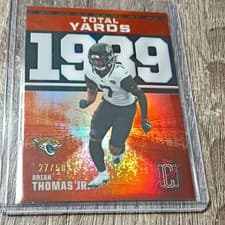 2025 Topps Signature Class Zone Out Brian Thomas Jr. #ZO-5 card
