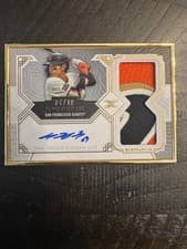 2025 Topps Definitive Collection Framed Autograph Patch Collection Jung Hoo Lee #FAPC-JL card