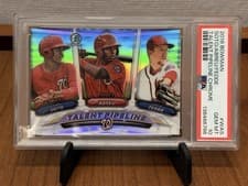 2018 Bowman Talent Pipeline Chrome Erick Fedde, Juan Soto, Osvaldo Abreu #WAS
