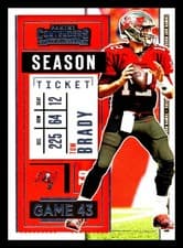 Tom Brady 2020 Panini Contenders card