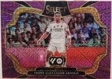 Trent Alexander-Arnold 2025 Panini Select La Liga card