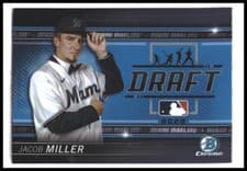 Jacob Miller 2022 Bowman Draft Night card