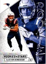 2025 Panini Rookies & Stars Rookie Exclusive TreVeyon Henderson #27 card