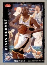 Kevin Durant 2008 Fleer card