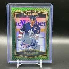2024-25 Upper Deck Stature 2023-24 Base Legends Update Brian Leetch #28 card