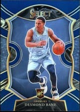 Desmond Bane 2020 Panini Select card