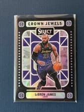 2024-25 Panini Select Crown Jewels LeBron James #5 card