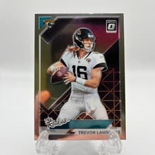 Trevor Lawrence 2021 Panini Donruss Optic The Rookies card