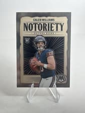 Caleb Williams 2024 Panini Mosaic Notoriety card