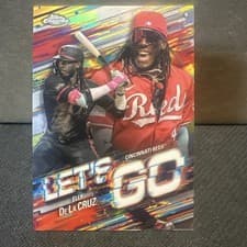 2025 Topps Pristine Let's Go Elly De La Cruz #LGC-7 card