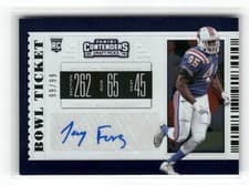 Jaylon Ferguson 2019 Panini Contenders Draft Picks card