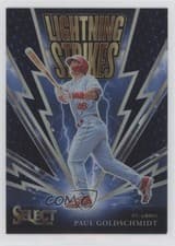 2021 Panini Select Lightning Strikes Paul Goldschmidt #LS-21