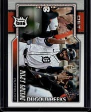 2026 Topps Dugout Peeks Riley Greene #209 card