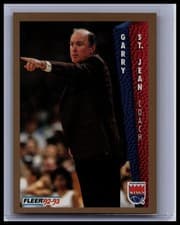 Garry St. Jean 1992-93 Fleer Base Set card