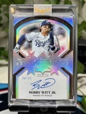 2025 Topps Five Star Five Tool Phenom Autographs Bobby Witt Jr. #FTPA-BWJ card