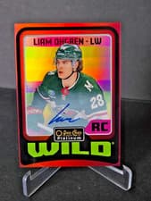 2024-25 O-Pee-Chee Platinum Retro Liam Ohgren #R81 card
