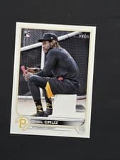 Oneil Cruz 2022 Topps card