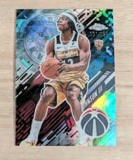 2025-26 Topps Chrome Go Time Tre Johnson III #GT-21 card