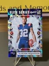 TreVeyon Henderson 2025 Donruss The Elite Series Rookies card