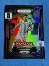 Sergio Aguero 2026 Panini Prizm Monopoly FIFA World Cup card