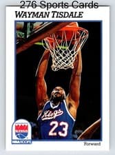 Wayman Tisdale 1991-92 Hoops Base Set card