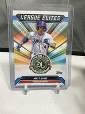 2025 Topps Pro Debut League Elites Matt Shaw #LE-5 card