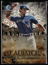 2024 Bowman Chrome Gladiators of the Diamond Arjun Nimmala #GOTD-24 card