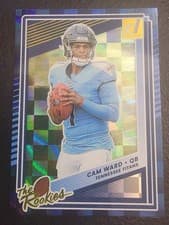2025 Donruss The Rookies Cam Ward #1 card