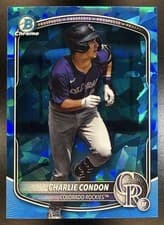 2025 Bowman Chrome Prospects Charlie Condon #BCP-248 card