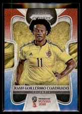 Juan Cuadrado 2018 Panini Prizm World Cup card