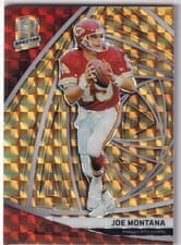 Joe Montana 2019 Panini Spectra card