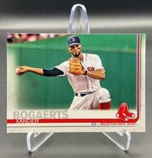 Xander Bogaerts 2019 Topps card