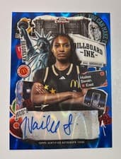 2025 Topps Chrome McDonald's All American Billboard Ink Hailee Swain #BI-HS card