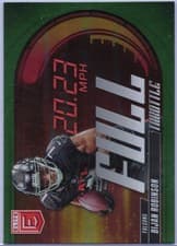 2025 Donruss Elite Full Throttle Bijan Robinson #22 card