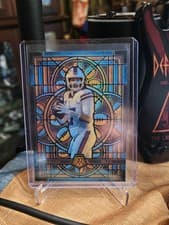 Josh Allen 2025 Panini Mosaic Stained Glass card