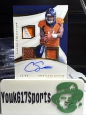Courtland Sutton 2018 Panini Immaculate Collection card
