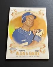 George Brett 2021 Topps Allen & Ginter card