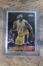 Shaquille O'Neal 1996 Topps Chrome card