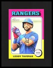 Leody Taveras 2024 Topps Heritage card