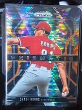 Chase Burns 2025 Panini Prizm Prizmatic card