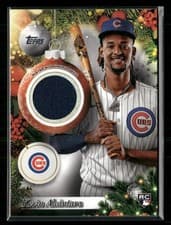 2025 Topps Holiday Relics Kevin Alcántara #PR-KA card