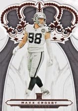 Maxx Crosby 2019 Panini Chronicles Crown Royale card