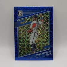 Ronald Acuna Jr. 2021 Panini Donruss Optic card