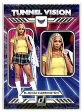 2025-26 Donruss WNBA Tunnel Vision DiJonai Carrington #5 card
