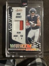 Rome Odunze 2024 Panini Absolute War Room Materials card
