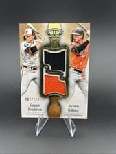2026 Topps Tier One Dual Player Relics Gunnar Henderson #DPR-HH card
