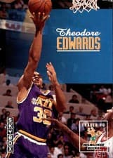 Blue Edwards 1992-93 SkyBox Base Set card