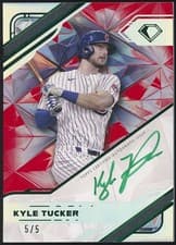 2025 Topps Diamond Icons White PolychromatINK Autographs Kyle Tucker #WPA-KT card
