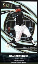 Eloy Jimenez 2020 Panini Select card
